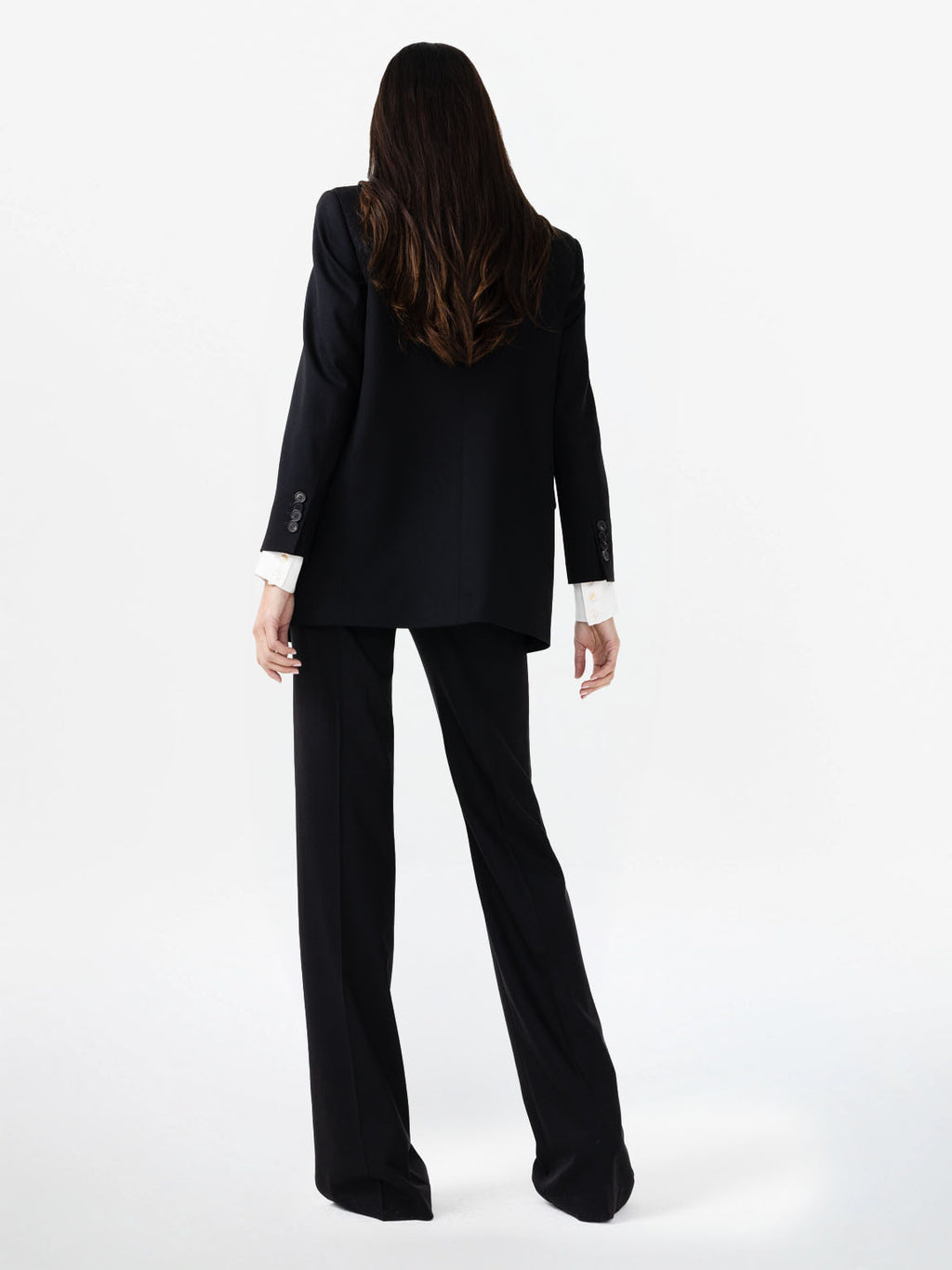 STRAIGHT LOW-WAISTED MASCULINE PANTS