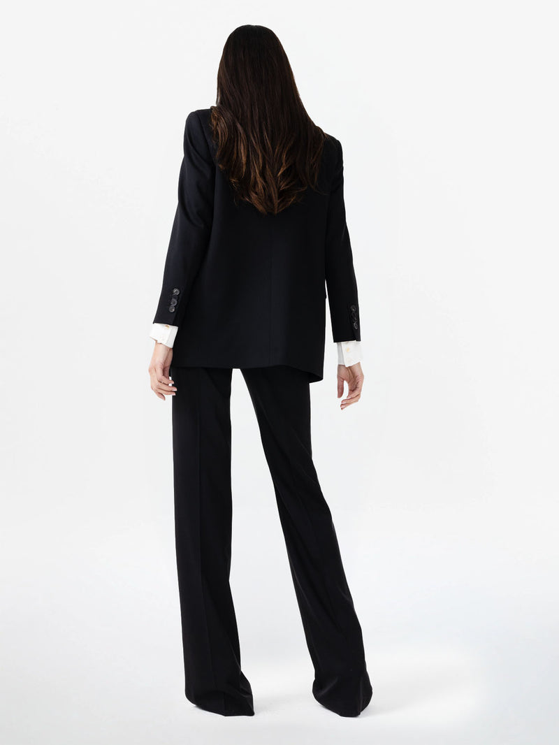 STRAIGHT LOW-WAISTED MASCULINE PANTS