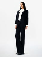 STRAIGHT LOW-WAISTED MASCULINE PANTS
